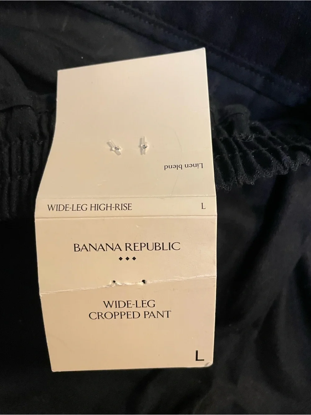 Banana Republic women’s  high waist cropped cotton linen blend pants - Picture 9 of 11